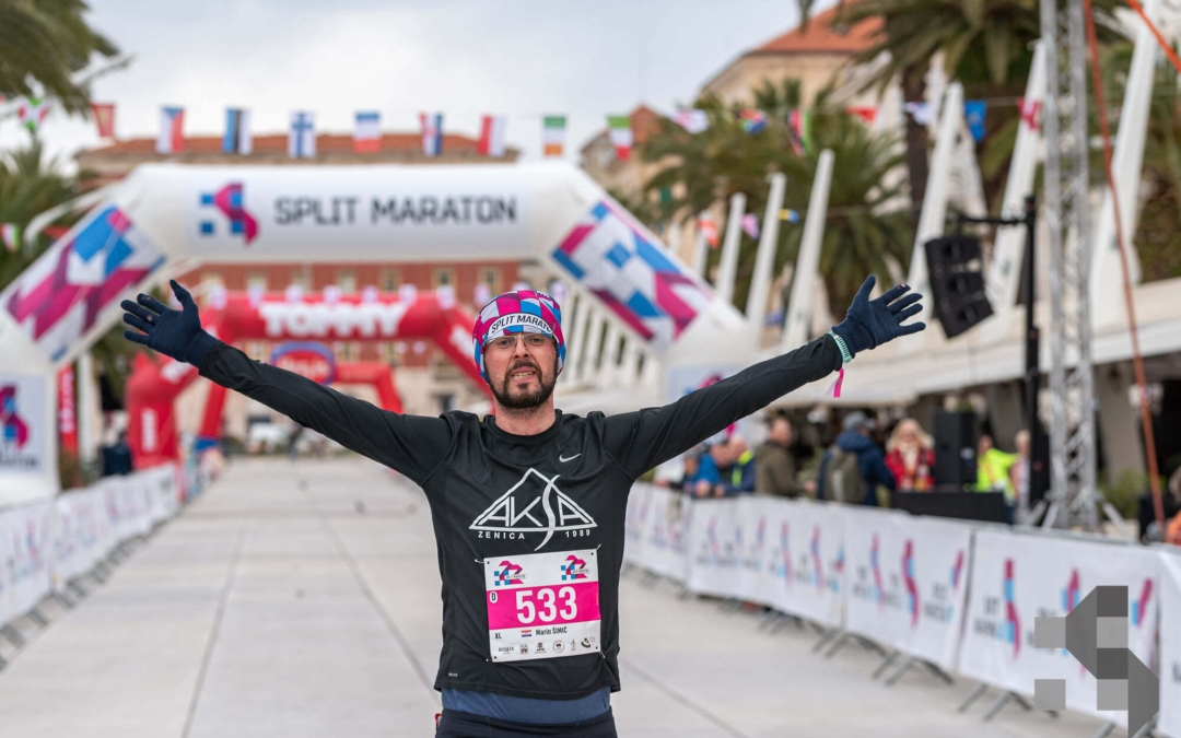 Član našeg tima, Marin Šimić, učestvovao na Split Maratonu.